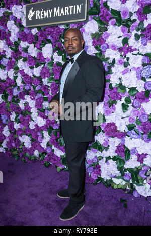Los Angeles, USA. 24. Februar 2019. Neko Funken kommt an der Griot Gala Oscars nach Partei 2019 im Bezirk von Hannah ein. Stockfoto