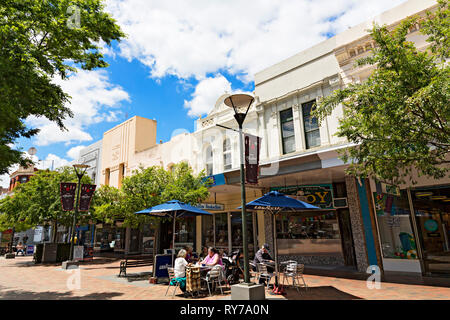 Ballarat Australia / die Bridge Mall Area von Ballarat ist eines der ältesten Ballarats Bezirke. Stockfoto