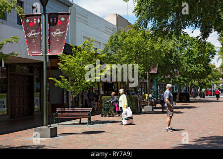 Die Bridge Mall Gegend von Ballarat ist eine der ältesten Ballarats entfernt. Es hat eine Vielzahl von Geschäften und Boutiquen und Cafés. Es gibt auch eine Mischung aus Stockfoto