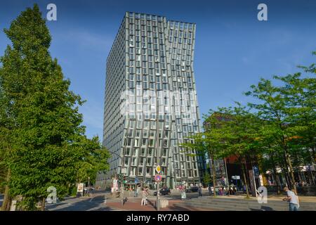 Tanzende Türme, Reeperbahn, St. Pauli, Hamburg, Deutschland Stockfoto