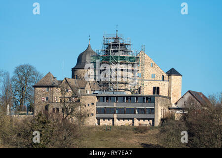 Sababurg, Hofgeismar, Weserbergland, Nordrhein-Westfalen, Hessen, Deutschland Stockfoto