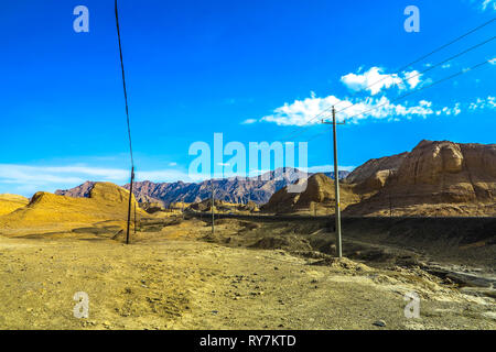 Kuche Yadan Pyramide natürliche Landschaft atemberaubend malerischen View Point Stockfoto