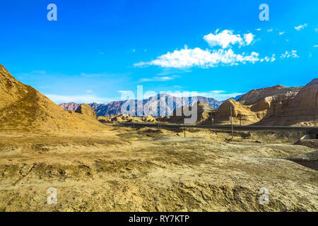 Kuche Yadan Pyramide natürliche Landschaft atemberaubend malerischen View Point Stockfoto