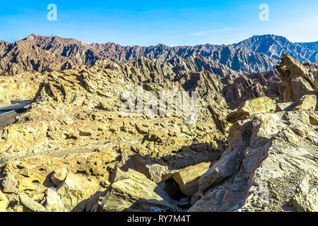 Kuche Yadan Pyramide natürliche Landschaft atemberaubend malerischen View Point Stockfoto