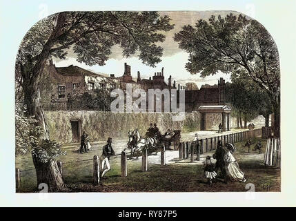 Cambridge Cottage Kew der Geburtsort von Prinzessin Mary von Cambridge London UK 1866 Stockfoto