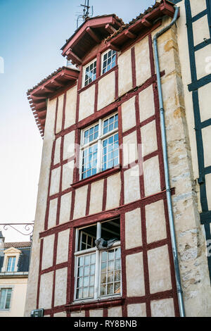 Rue Pannecau Straße. Bayonne Stadt. Bayona. Cambados. Atlantische Pyrenäen Abteilung. Aquitania Region. Labort (lapurdi). Baskenland. Frankreich Stockfoto