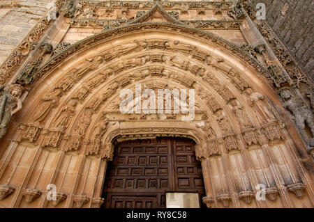 Nuestra Se-ora de la Asuncion, Kirche, Santa Maria del Campo, Burgos, Spanien Stockfoto