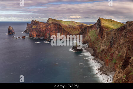 Ponta de São Lourenço in Madeira Stockfoto