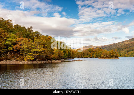 Loch Katrine, in der Nähe von Aberfoyle Stockfoto