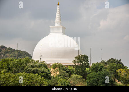 Asien, Sri Lanka, Mihintale, Maha Stupa Stockfoto