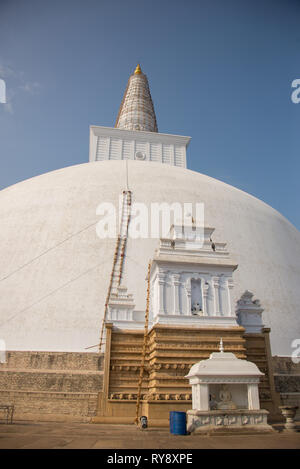 Asien, Sri Lanka, Ruwanwelisaya Stupa Stockfoto