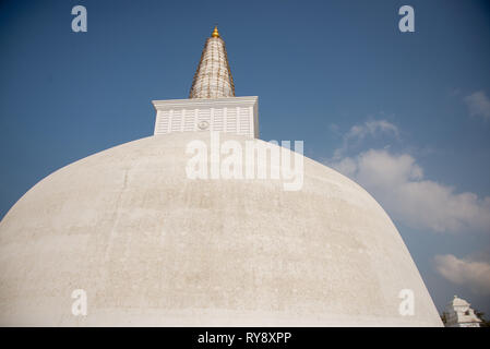 Asien, Sri Lanka, Ruwanwelisaya Stupa Stockfoto