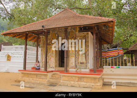 Asien, Sri Lanka, Kandy, Pattini Devale Tempel Stockfoto