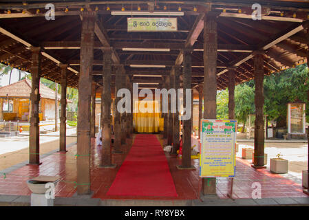 Asien, Sri Lanka, Kandy, Pattini Devale Tempel Stockfoto