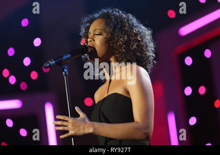 27. jährlichen Movieguide Awards Gala - Innen Mit: Spensha Bäcker Wo: Los Angeles, Kalifornien, Vereinigte Staaten, wenn: 08 Feb 2019 Credit: FayesVision/WENN.com Stockfoto