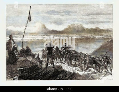 Der afghanische Krieg: Erster Blick auf Candahar 1879 Stockfoto