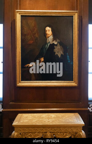 Der geheime Kammer, Kensington Palace, London, Großbritannien Stockfoto