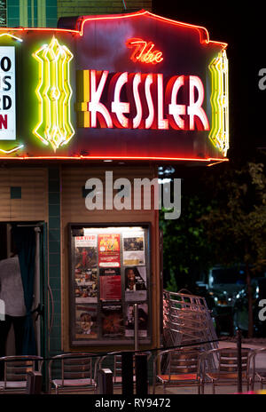 Die Kessler Theater in Dallas, Texas, 031819 Stockfoto