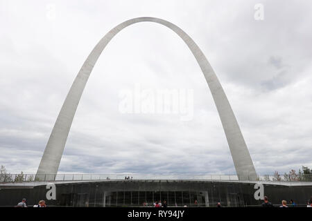 Gateway Arch St. Louis Missouri Stockfoto