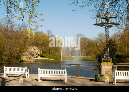 BRD, Hessen, Wiesbaden, im Kurpark Stockfoto