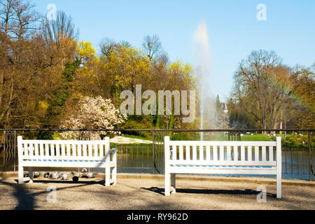 BRD, Hessen, Wiesbaden, im Kurpark Stockfoto