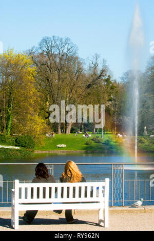 BRD, Hessen, Wiesbaden, im Kurpark Stockfoto