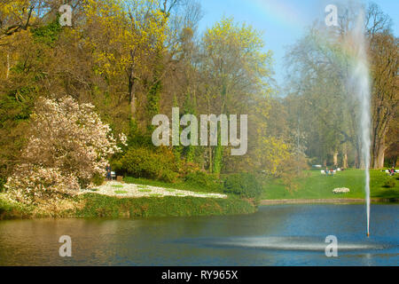 BRD, Hessen, Wiesbaden, im Kurpark Stockfoto