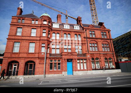 Ehemalige CIE-Büros und der British Rail hotel london und Western Hotel Dublin Irland Europa Stockfoto