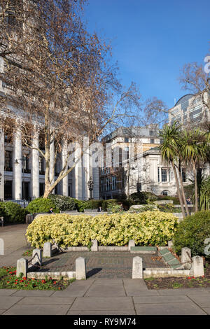 Tower Hill alte Gerüst site, London Stockfoto