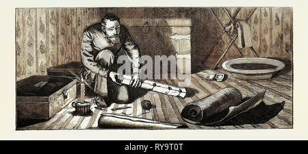 Große Cavagnari Abdichtung der Vertrag von Frieden an Gandamak, 26. Mai 1879 Stockfoto