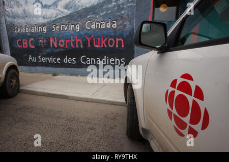 Whitehorse Whitehorse, Yukon Territory, Kanada Stockfoto