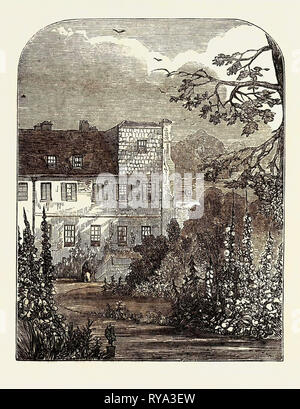 Haus in Highgate, in denen Coleridge der Dichter starb, 1858 Stockfoto