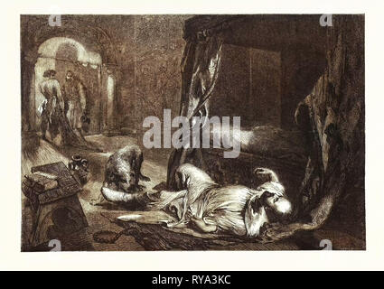 Der Tod von Wilhelm dem Eroberer, 1861 Stockfoto