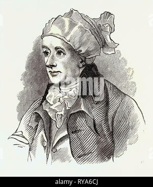 Portrait von Cowper. William Cowper, englischer Dichter, 1731 - 1800 Stockfoto