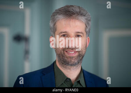 12. März 2019, Baden-Württemberg, Tübingen: Boris Palmer (Bündnis 90/Die Grünen), Oberbürgermeister der Stadt Tübingen. Foto: Marijan Murat/dpa Stockfoto