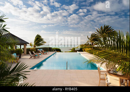 Der Swimming Pool im Tamarind Cove, Antigua' Stockfoto