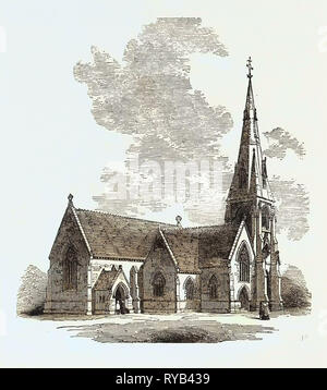 Neue Kirche St. Johannes der Evangelist bei Lowestoft GROSSBRITANNIEN Stockfoto