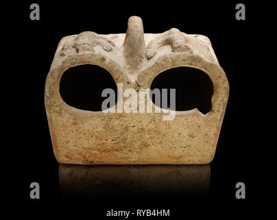 Bronzezeit Anatolischen terra cotta doppelte Boxen für die Lagerung - 19. bis 17. Jahrhundert v. Chr. - kltepe Kanesh - Museum für Anatolische Zivilisationen, Ankara, Turk Stockfoto