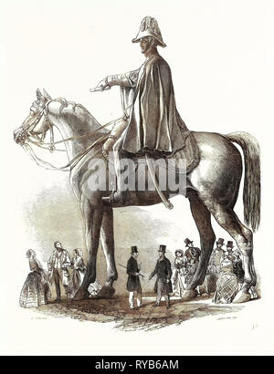 Kolossale Statue des Herzogs von Wellington, 1846 Stockfoto