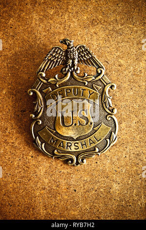 U.S. Marshal badge Stockfoto