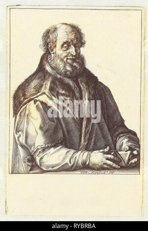 Portrait von Jan van Suren, Hendrick Goltzius 1588-1590 Stockfoto