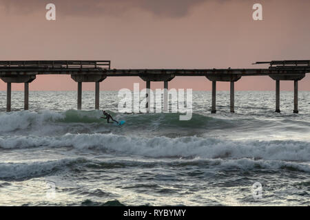 Kalifornische Surfer San Diego Stockfoto