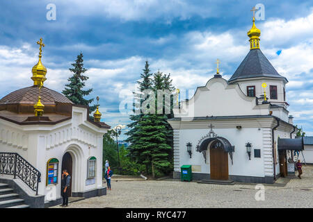 Kiew Pechersk Große Lavra Komplex Kirche der Geburt Christi anzeigen Stockfoto