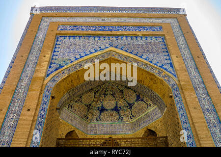 Chiwa Altstadt Mohammed Rakhim Khan Medrese Low Angle Sicht Stockfoto