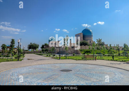 Shahrisabz Ak Saray White Palace Dorut Tilavat Komplex Stockfoto