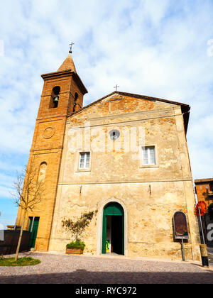 Kirche von San Pietro in Città della Pieve, Perugia, Italien Stockfoto