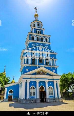 Taschkent russisch-orthodoxen Heiligen Kathedrale Glockenturm Stockfoto