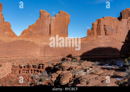 Schönen Frühlingstag im Arches National Park Stockfoto