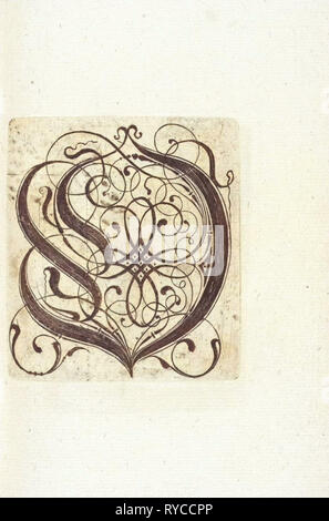 Buchstabe O, anonym, c. 1600 - c. 1699 Stockfoto