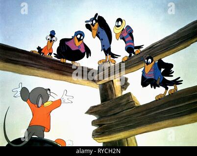 TIMOTHY MAUS, Krähen, DUMBO, 1941 Stockfoto